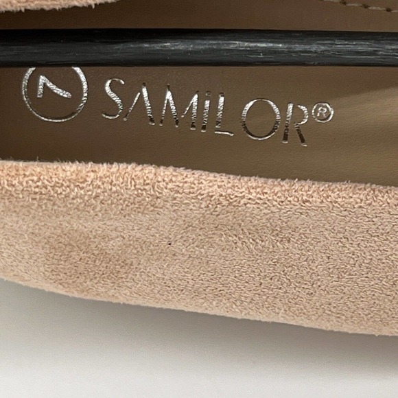 Samilor Elegant Flats Size 7 Pink Shoes Round Toe Shoes Comfortable Slip on NWT - Picture 9 of 12